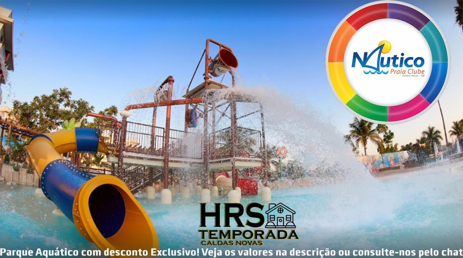 Hotel De Luxo Em Caldas Novas Com Ingressos Com Valor Exclusivo Nos Clubes Hot Park, Lagoa Termas, Waterpark, E Nautico!!! Exteriör bild