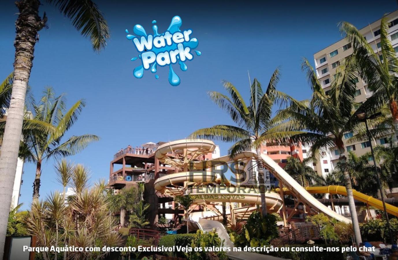 Hotel De Luxo Em Caldas Novas Com Ingressos Com Valor Exclusivo Nos Clubes Hot Park, Lagoa Termas, Waterpark, E Nautico!!! Exteriör bild